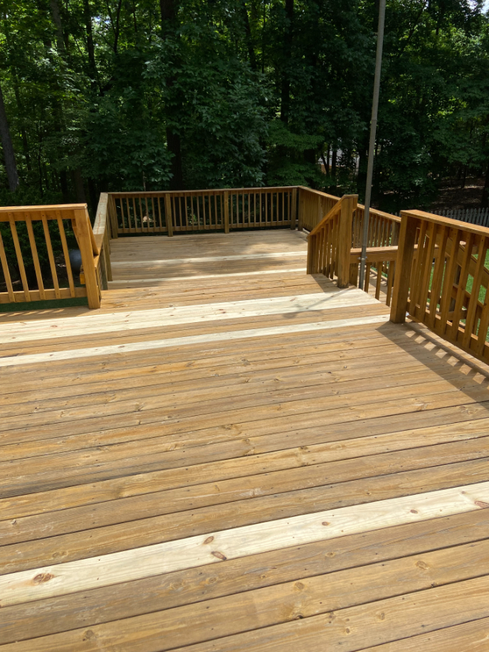 Deck Cleaning and Sealing Repair in Asheboro, NC